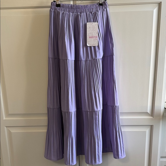 Harper Dresses & Skirts - Harper Lavender Tiered Maxi Skirt
